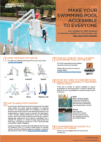 S.R.Smith Pool Lift Resources 